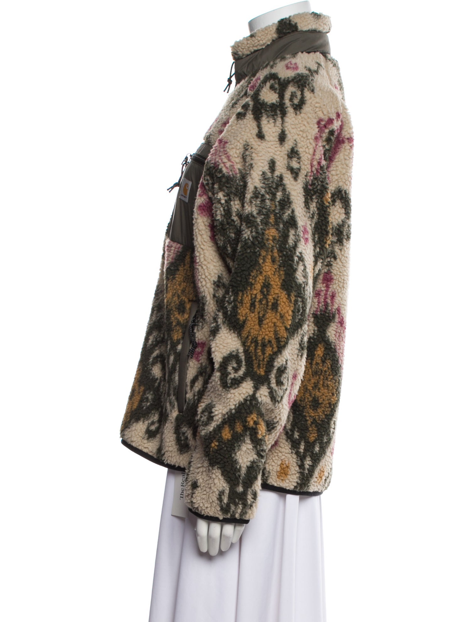 Carhartt Work in Progress Printed Faux Fur Jacket