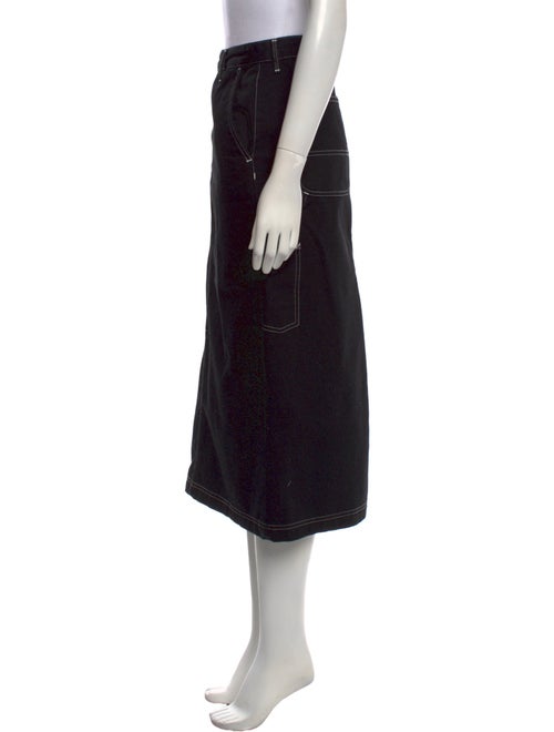 Carhartt Work in Progress Whipstitch Trim Midi Length Skirt