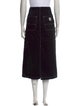 Carhartt Work in Progress Whipstitch Trim Midi Length Skirt