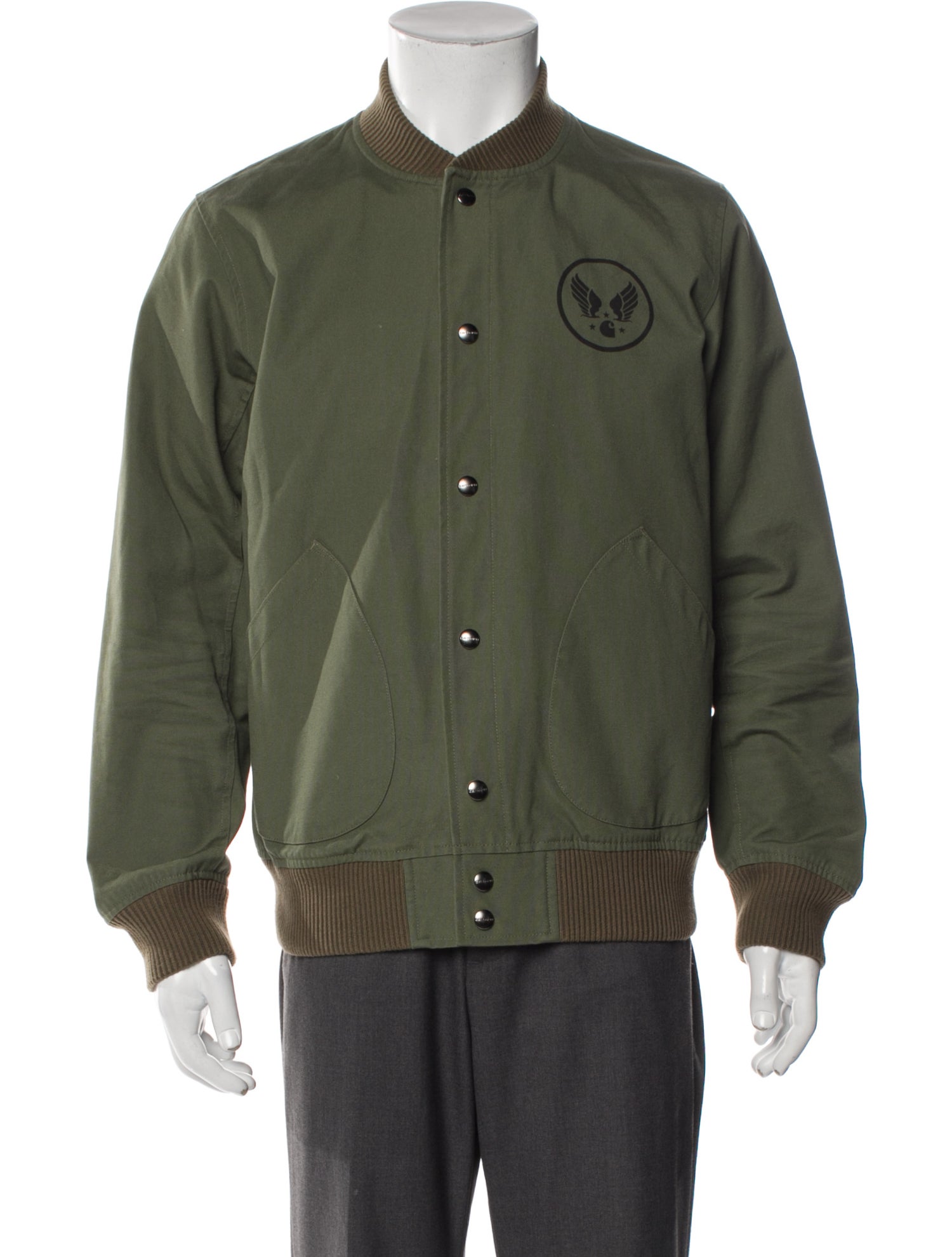 Carhartt Work in Progress Graphic Print Bomber Jacket