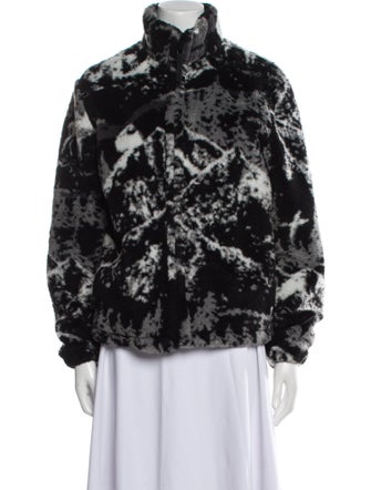 Carhartt Work in Progress Printed Faux Fur Jacket