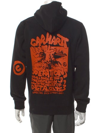 Carhartt Work in Progress Graphic Print Crew Neck Hoodie