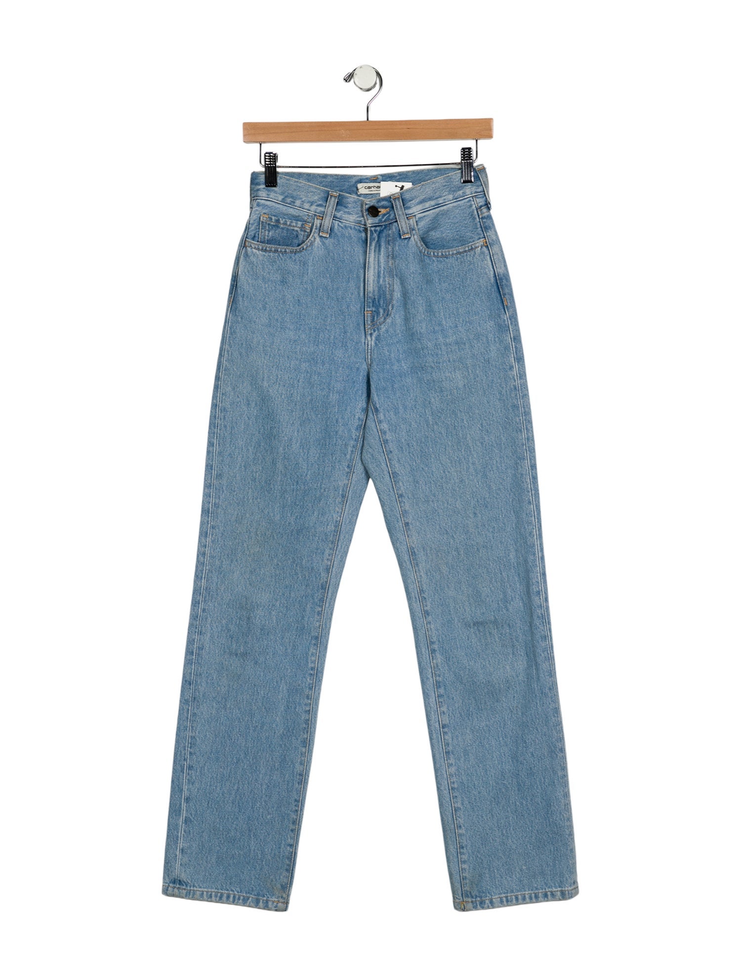 Carhartt Work in Progress High-Rise Straight Leg Jeans