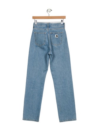 Carhartt Work in Progress High-Rise Straight Leg Jeans