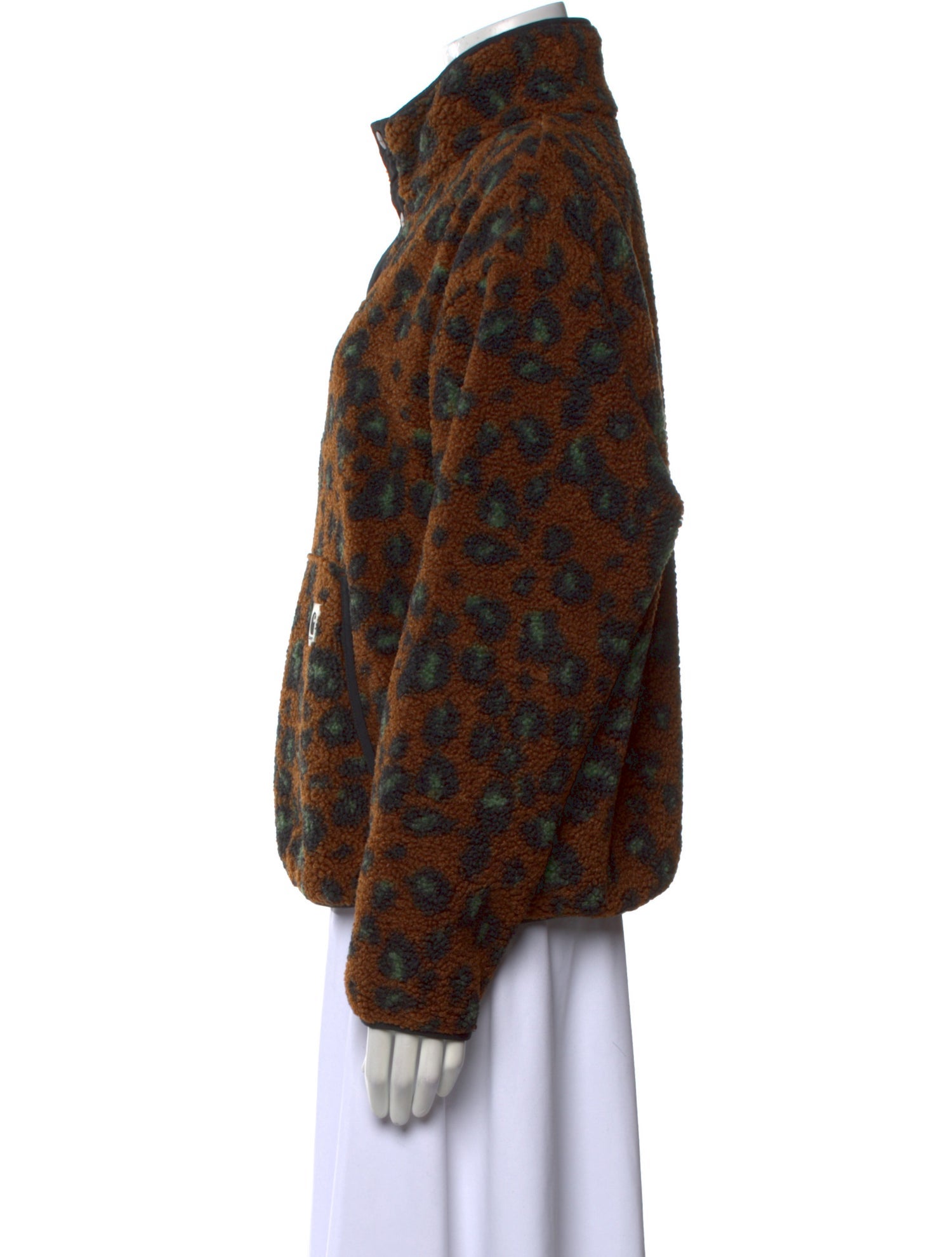 Carhartt Work in Progress Printed Mock Neck Blouse w/ Tags