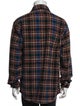 Carhartt Work in Progress Plaid Print Trucker Jacket