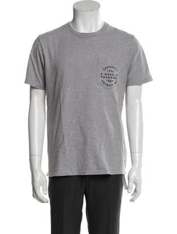 Carhartt Work in Progress T-Shirts Graphic Print Crew Neck T-Shirt M