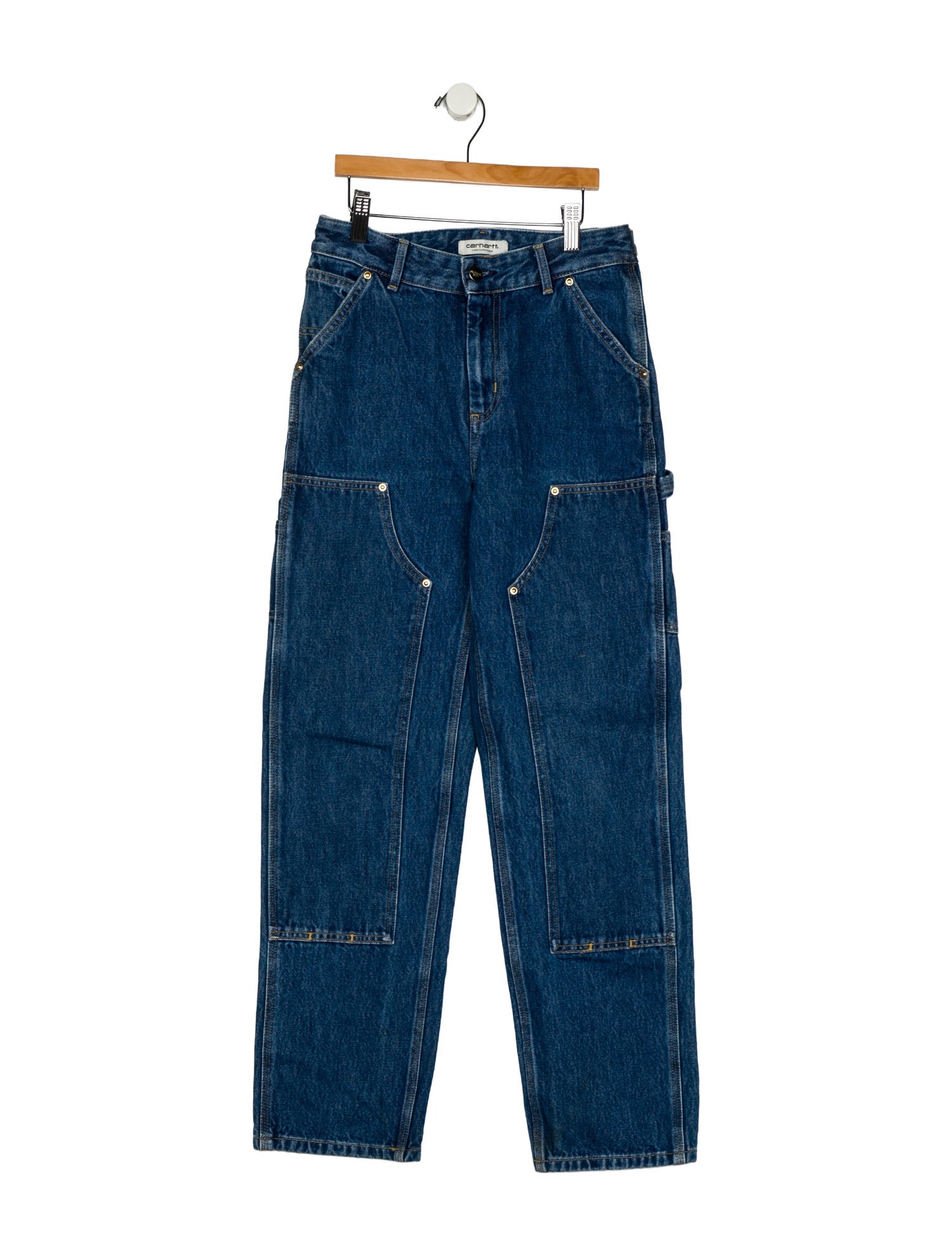 Carhartt Work in Progress Mid-Rise Straight Leg Jeans