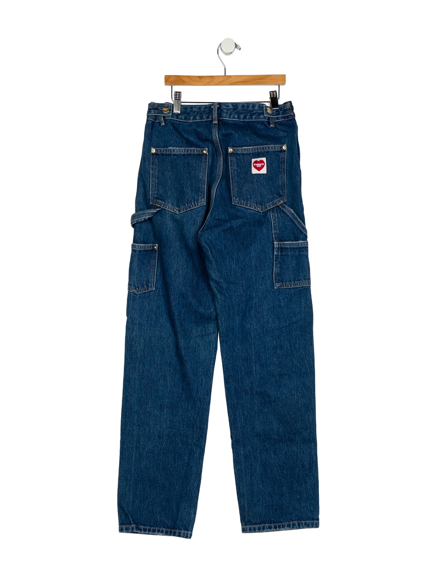 Carhartt Work in Progress Mid-Rise Straight Leg Jeans