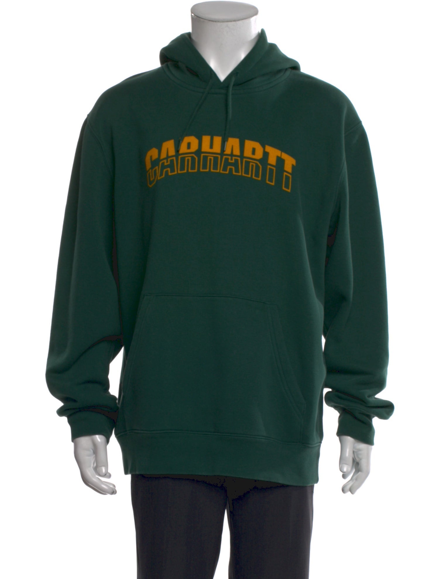 Carhartt Work in Progress Graphic Print V-Neck Hoodie