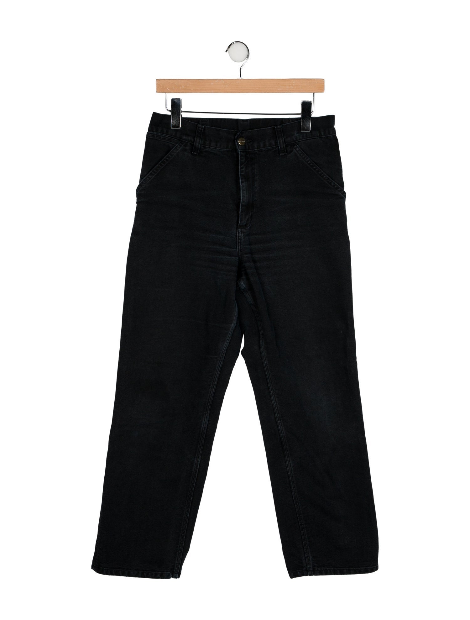 Carhartt Work in Progress High-Rise Straight Leg Jeans