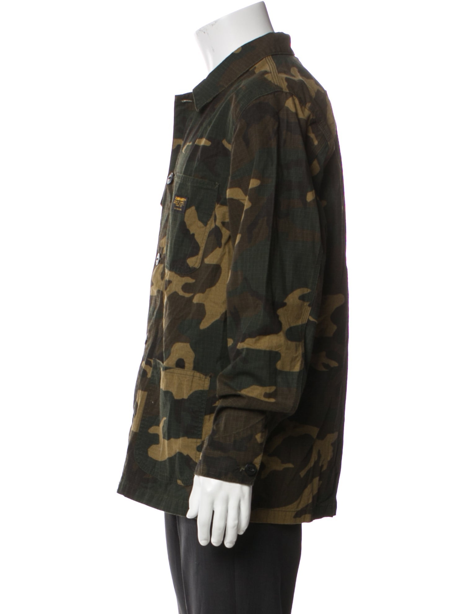 Carhartt Work in Progress Camouflage Print Utility Jacket
