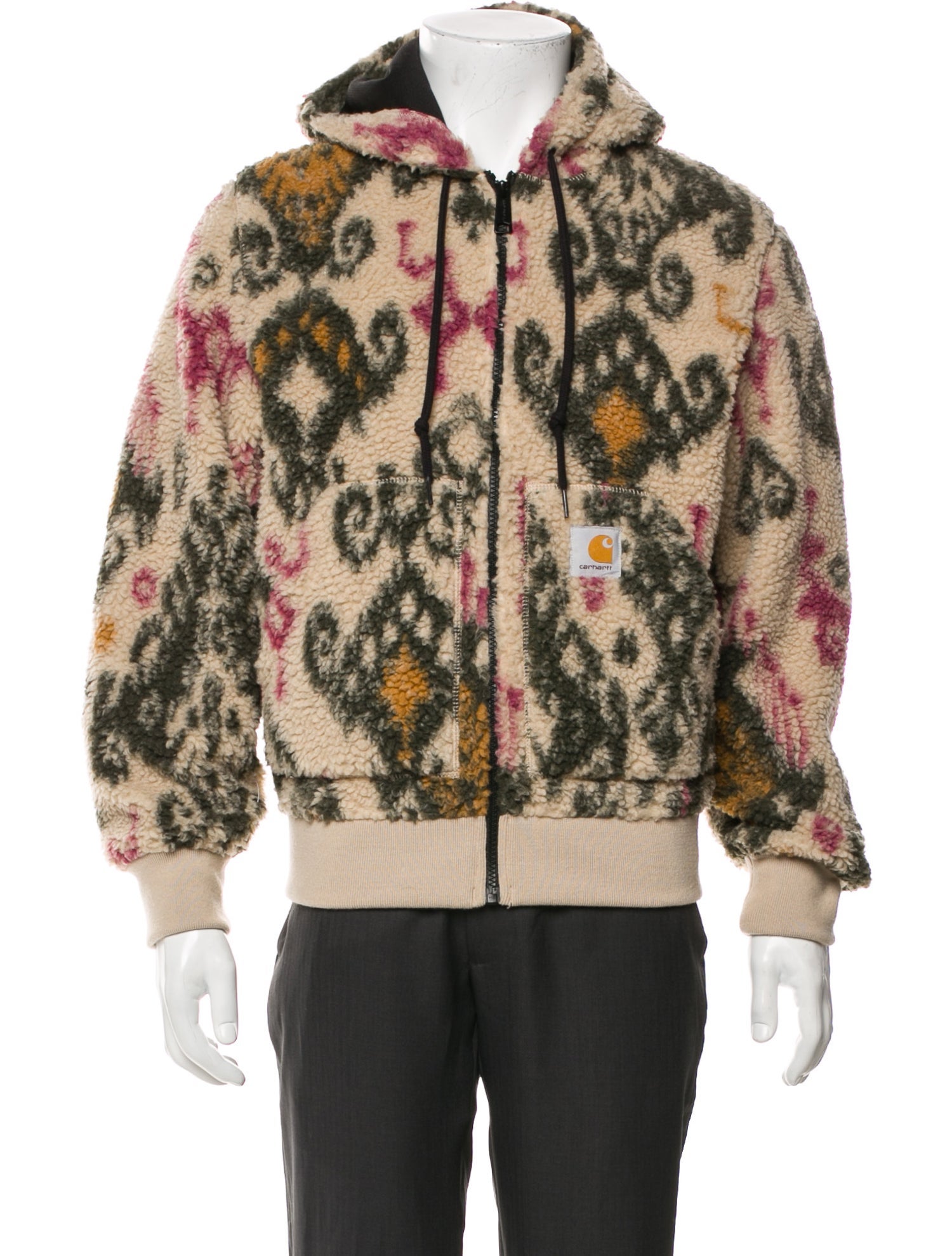 Carhartt Work in Progress Printed Crew Neck Hoodie