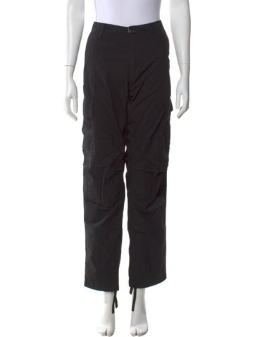 Pre-owned Carhartt Straight Leg Pants In Black