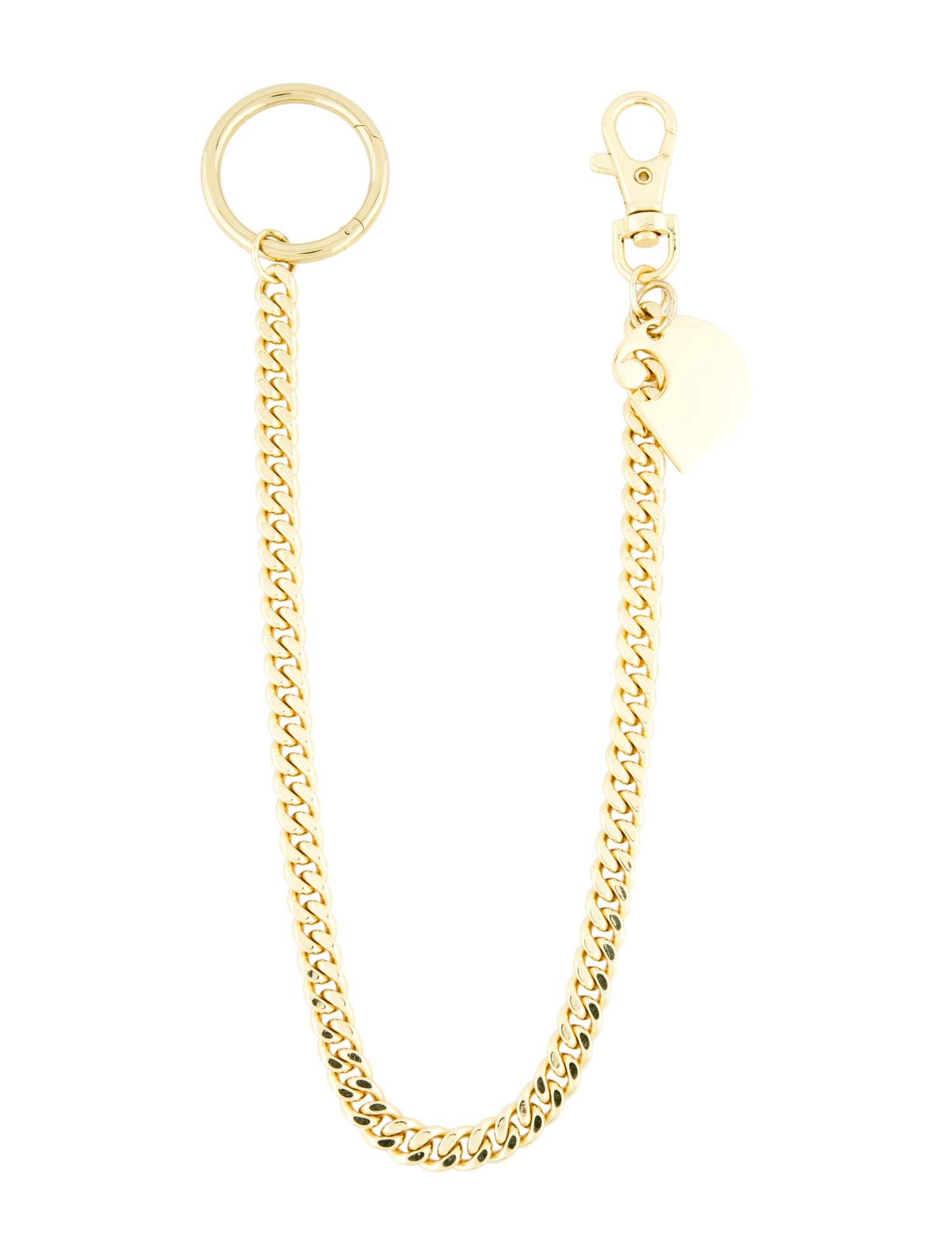 Carhartt Work in Progress Gold-Tone with Logo Keychain