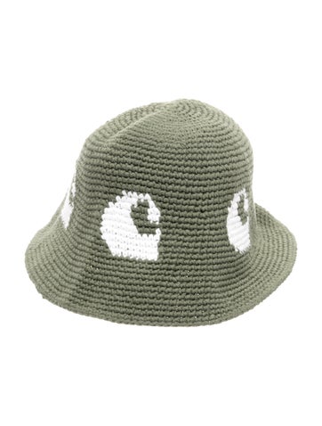 Pre-owned Carhartt Knit Bucket Hat In Green
