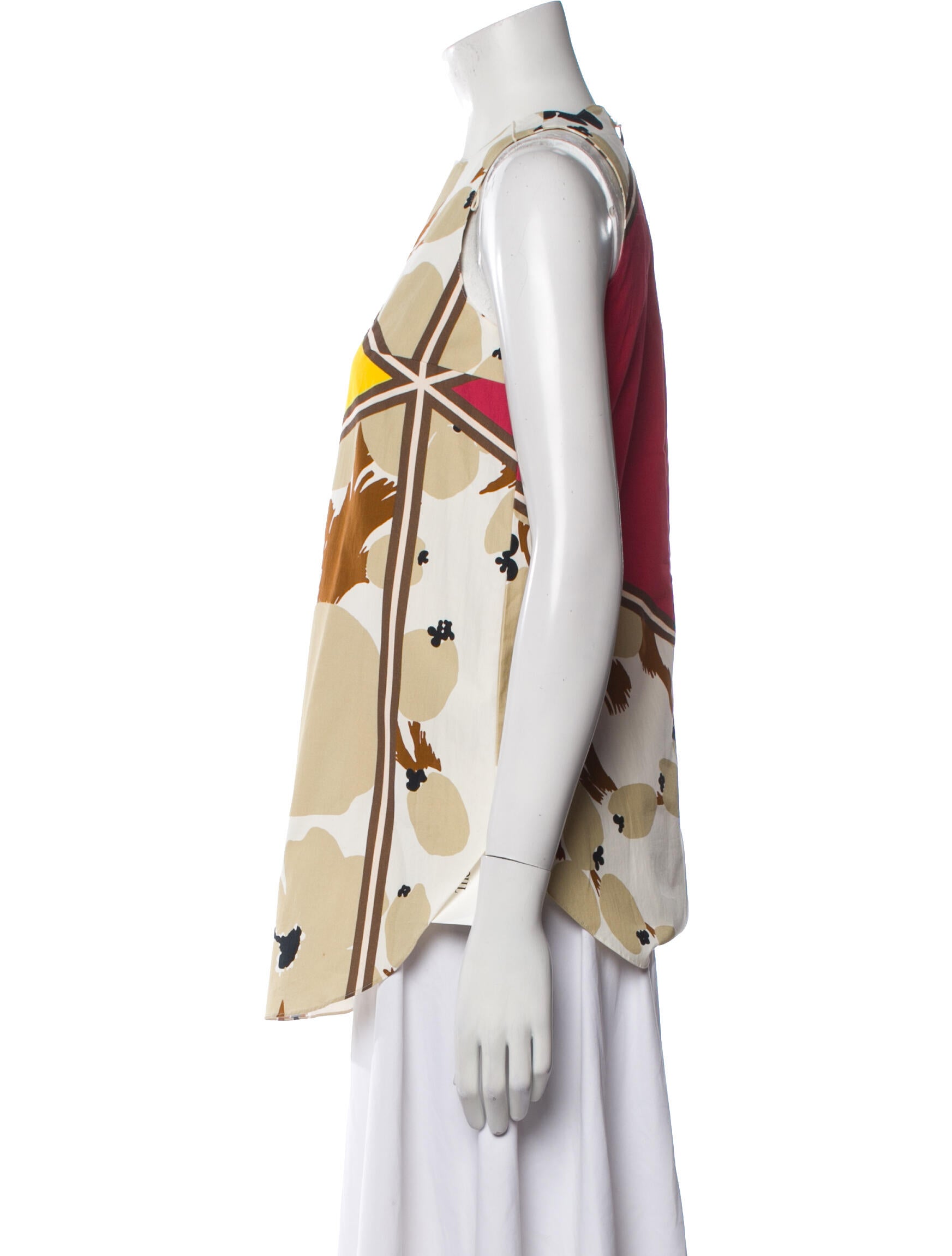 Cosmic Wonder Light Source Printed Square Neckline Tunic