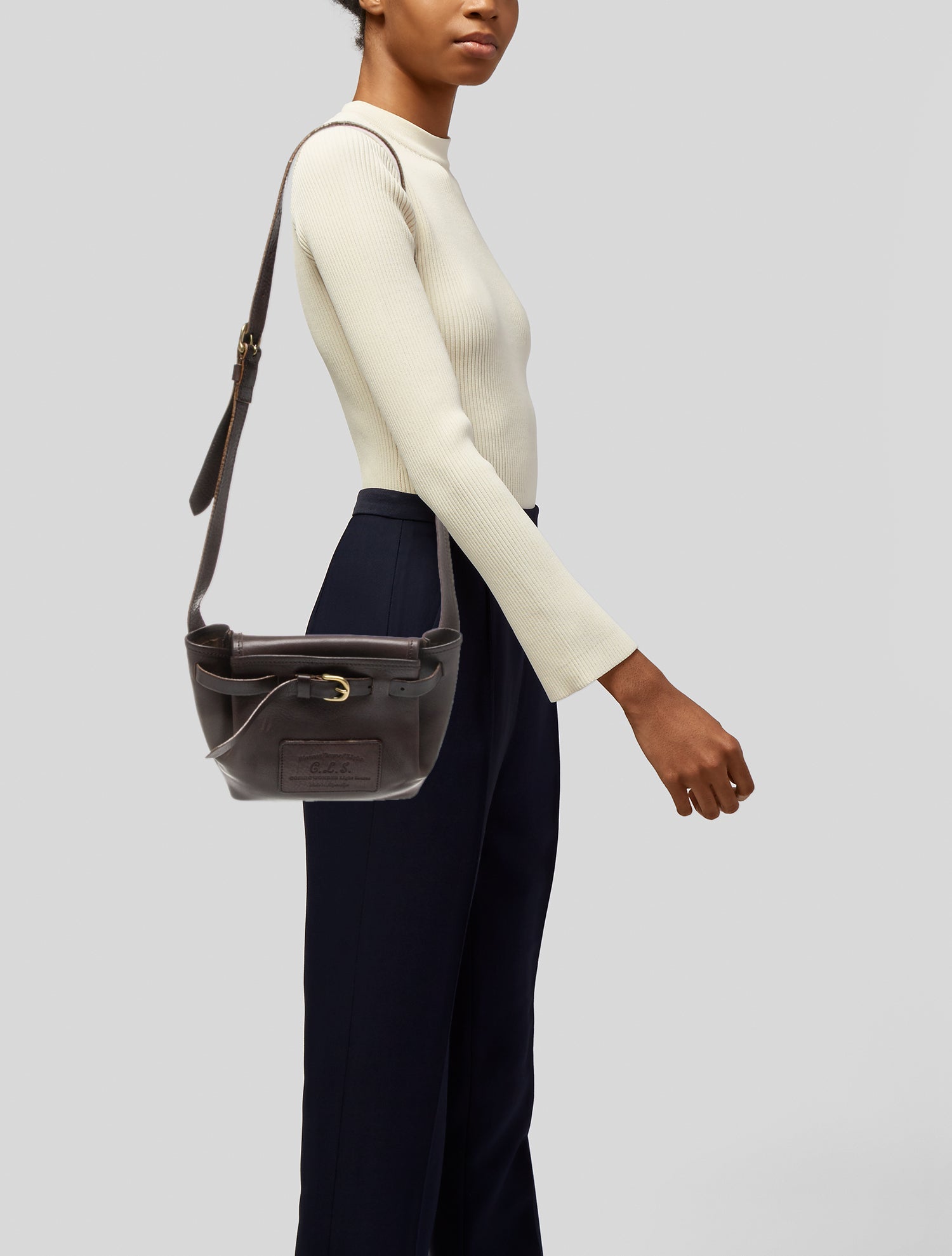 Cosmic Wonder Light Source Leather Shoulder Bag