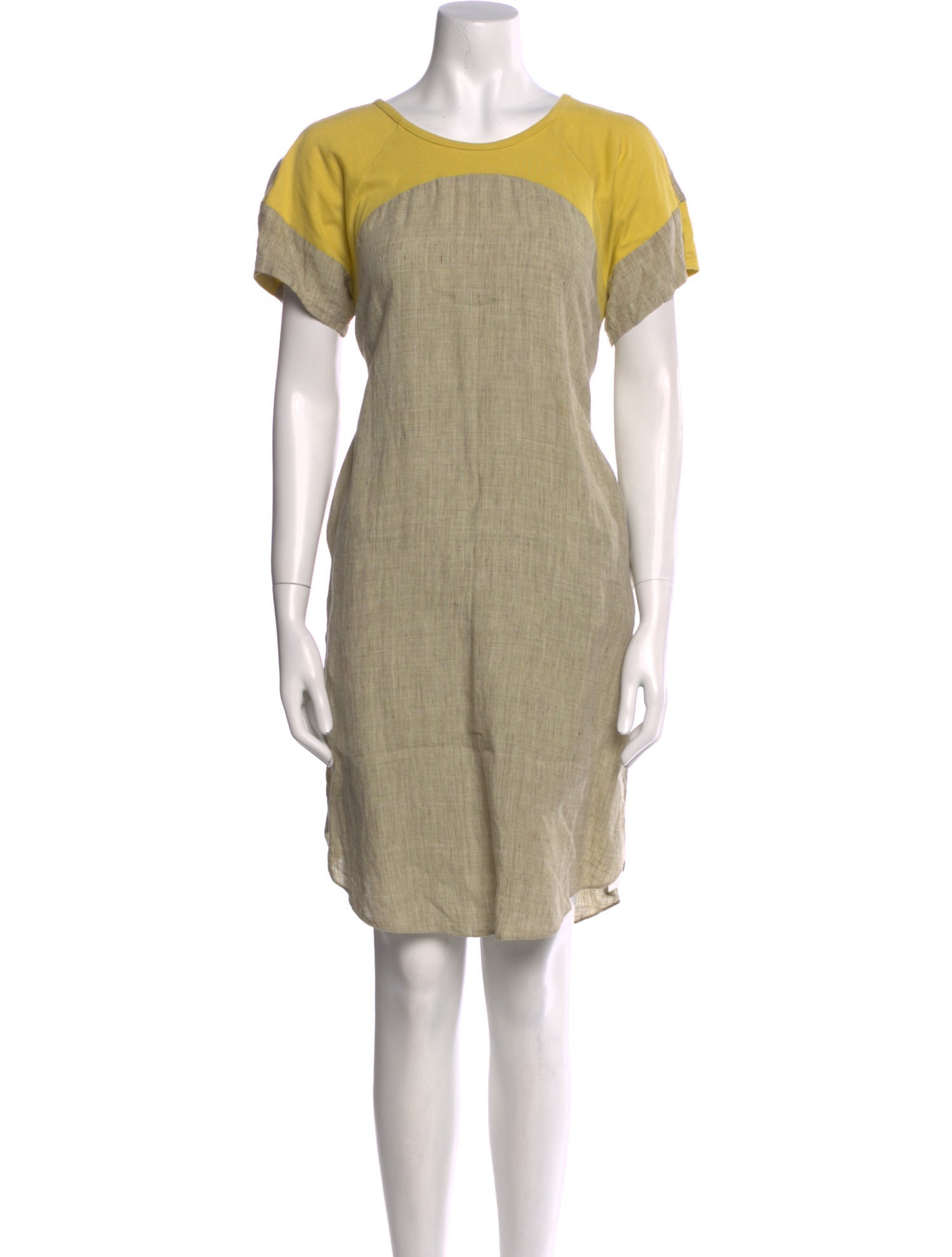 Cosmic Wonder Light Source Scoop Neck Knee-Length Dress