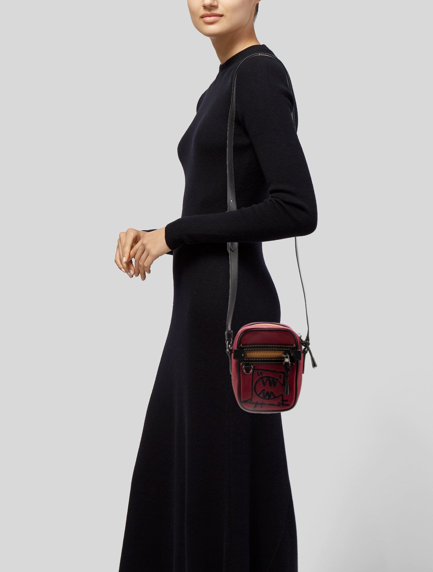 Coach x Guang Yu Leather Crossbody Bag