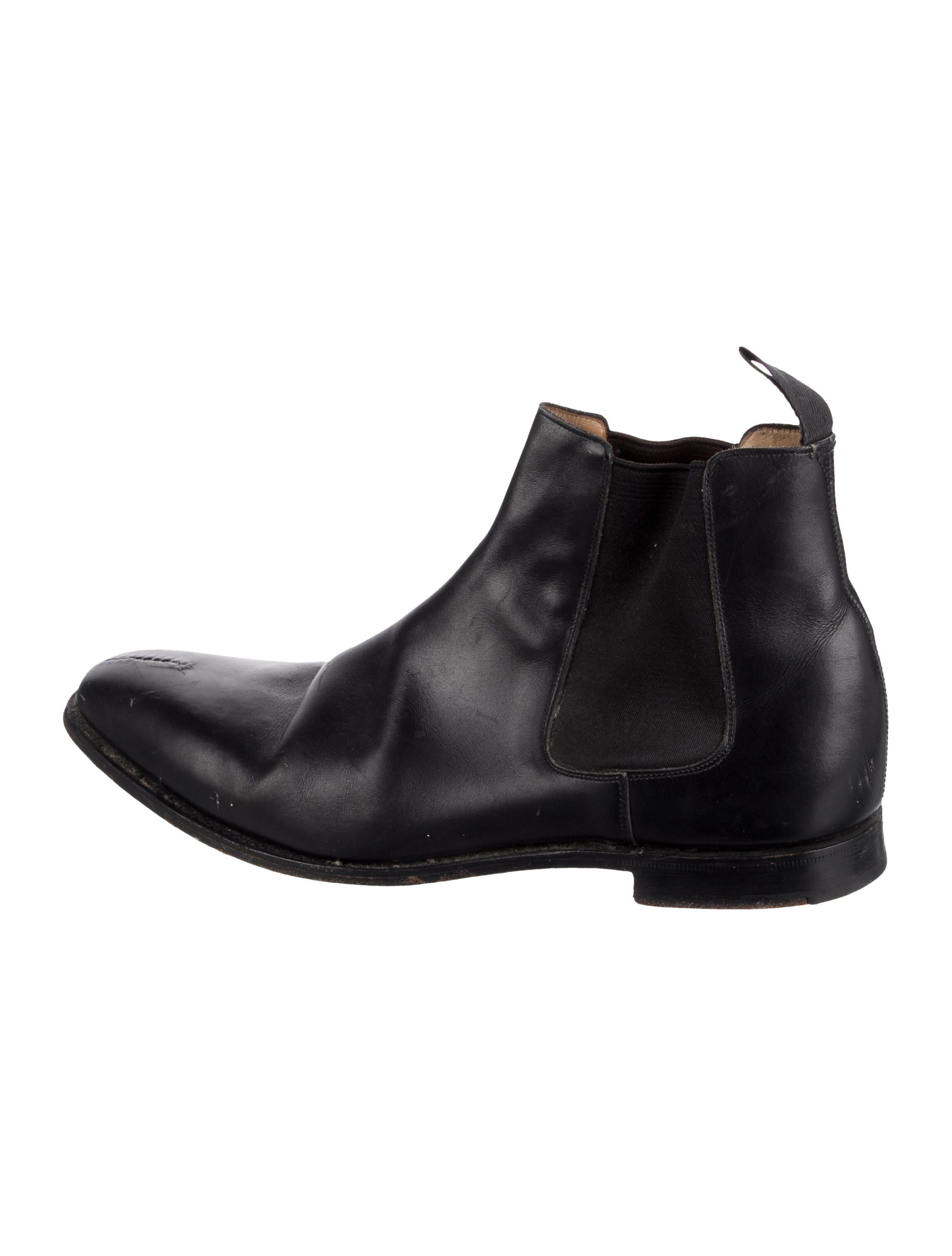 Church's x Jil Sander Leather Chelsea Boots