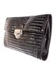 Cynthia Rowley Quilted Patent Leather Clutch