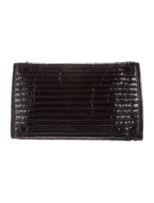 Cynthia Rowley Quilted Patent Leather Clutch