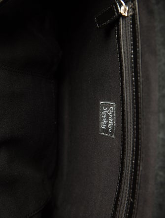 Cynthia Rowley Quilted Patent Leather Clutch