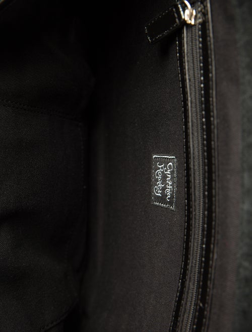 Cynthia Rowley Quilted Patent Leather Clutch