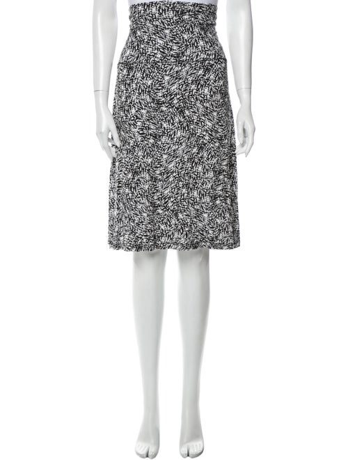 Cynthia Rowley Printed Knee-Length Skirt