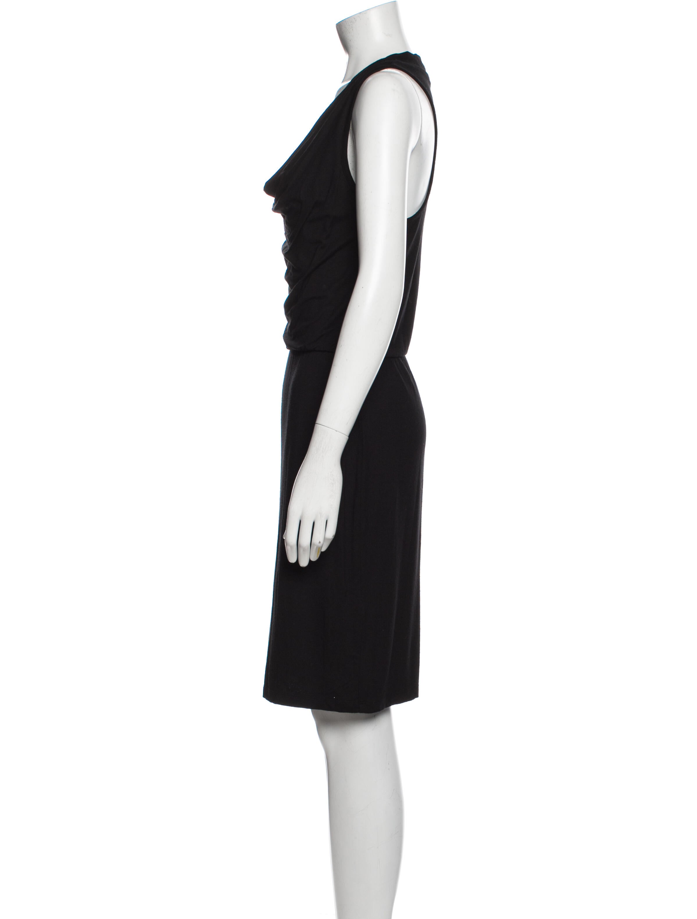 Cynthia Rowley Cowl Neck Knee-Length Dress