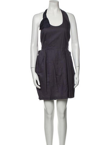 Cynthia Rowley Dresses Halterneck Mini Dress S