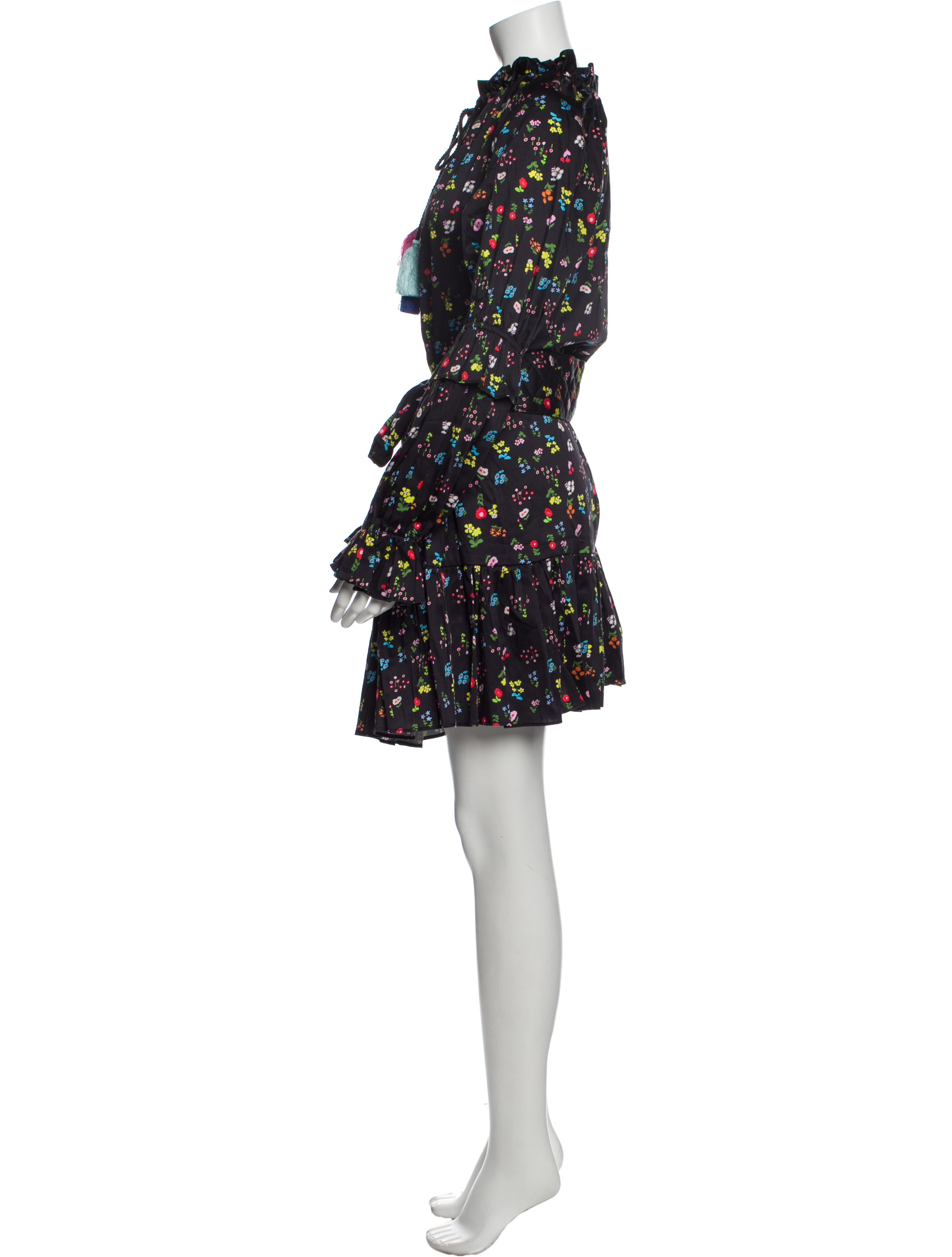 Cynthia Rowley Betty Tassel Mini Dress w/ Tags