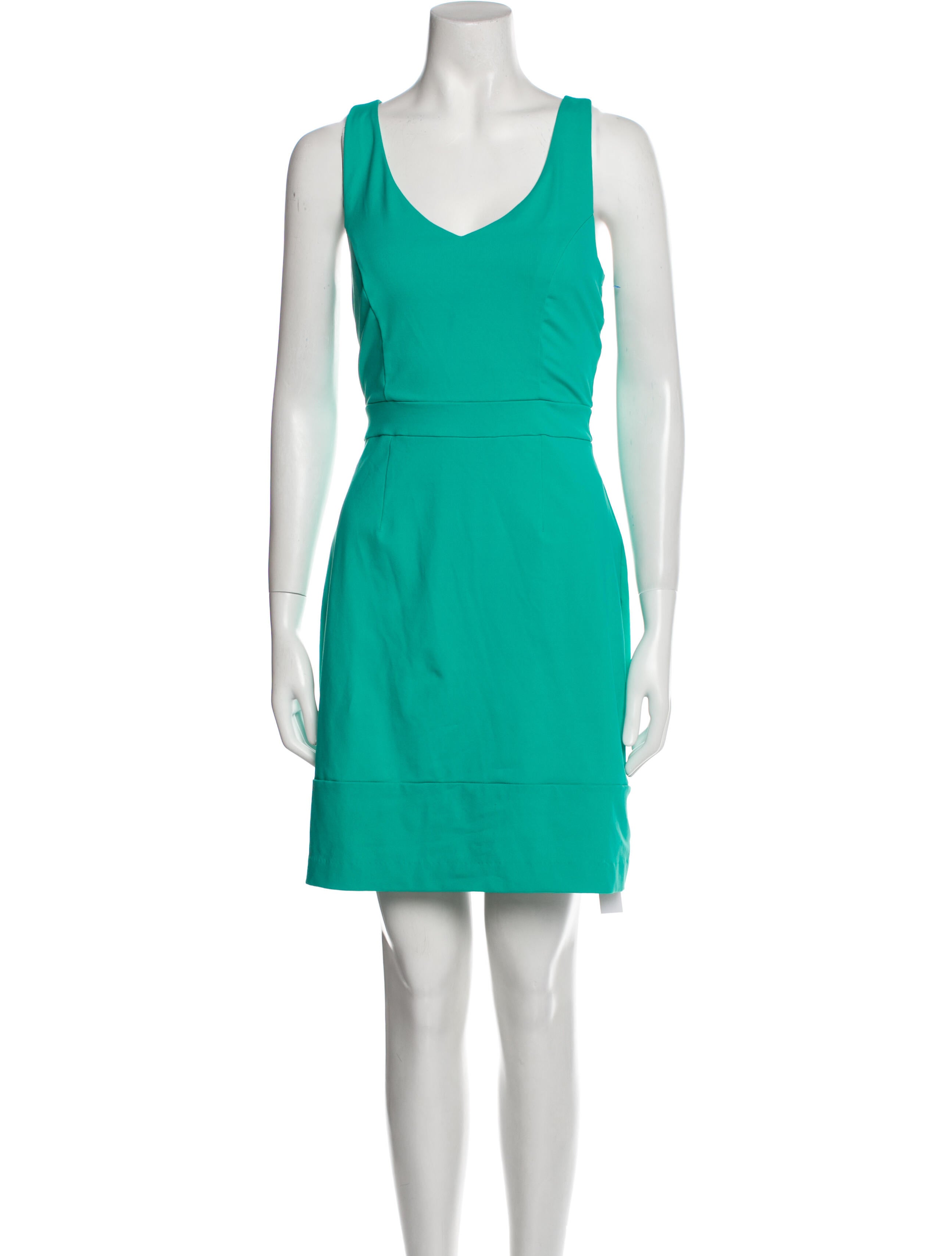 Cynthia Rowley Scoop Neck Mini Dress