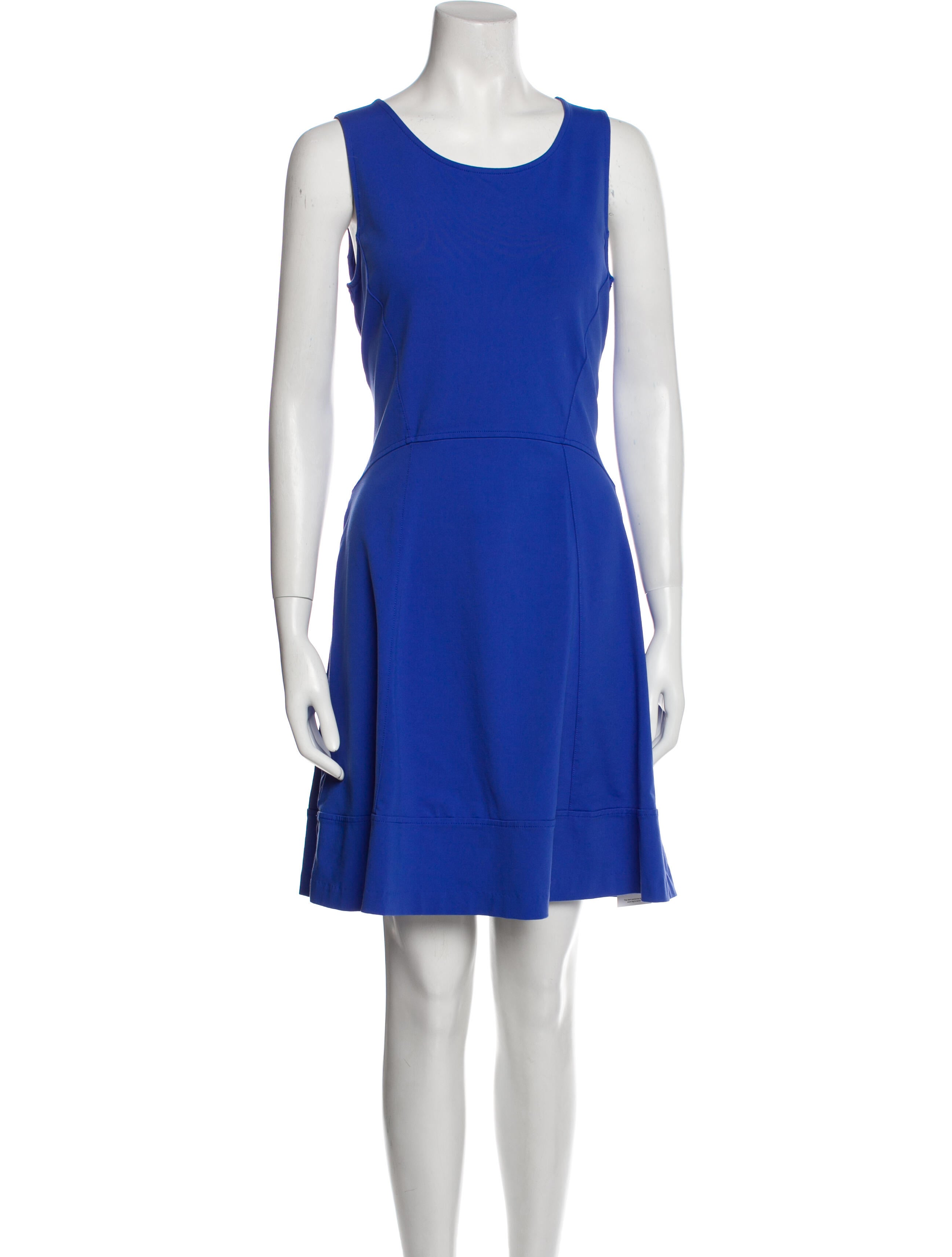 Cynthia Rowley Scoop Neck Mini Dress