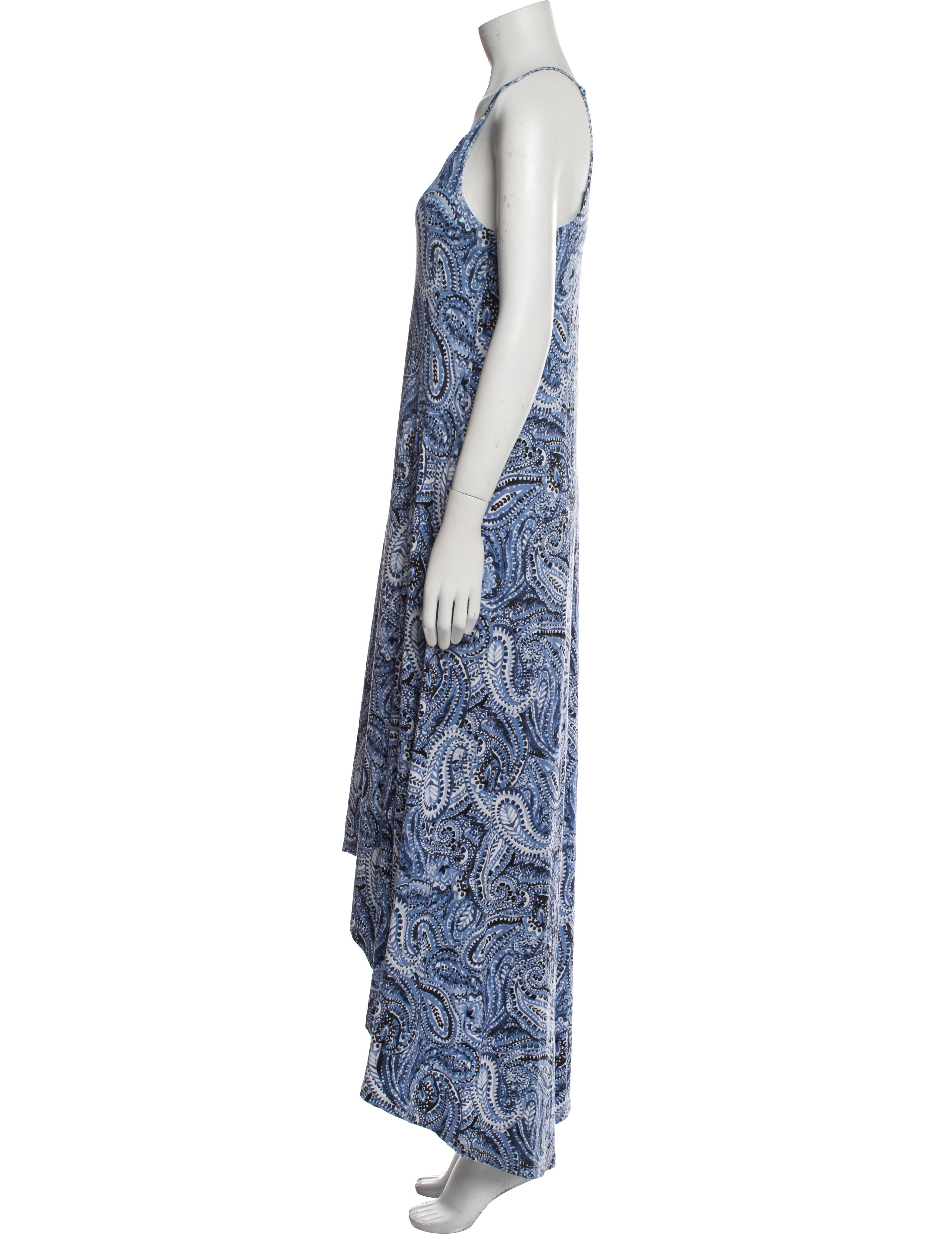 Cynthia Rowley Printed Long Dress