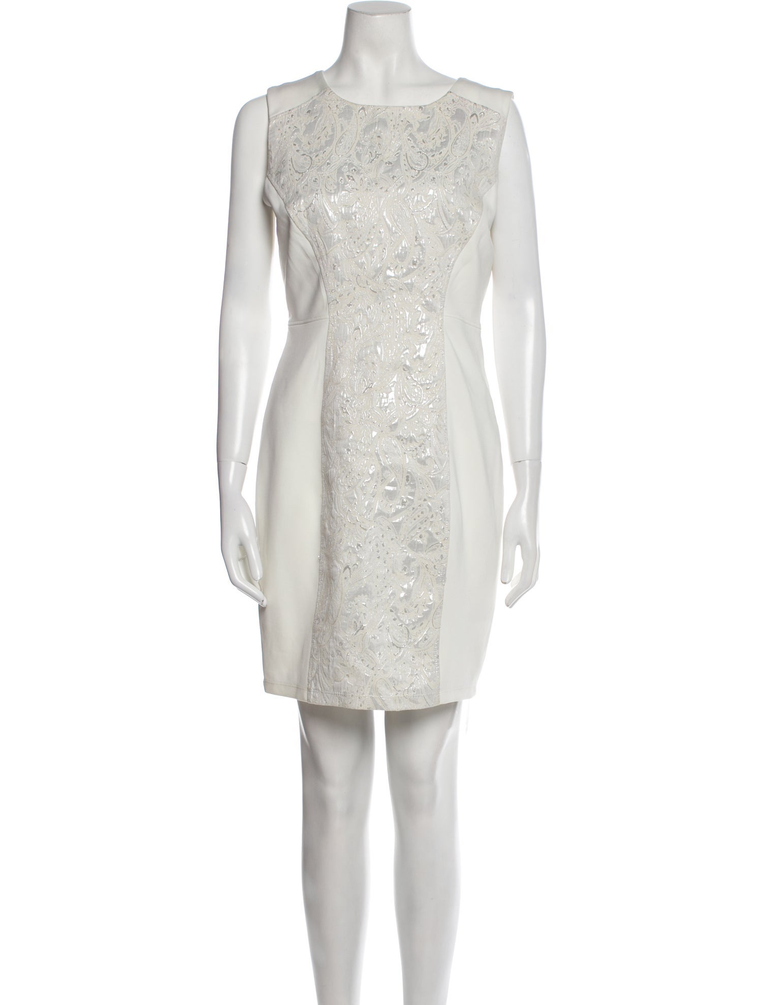 Cynthia Rowley Scoop Neck Mini Dress