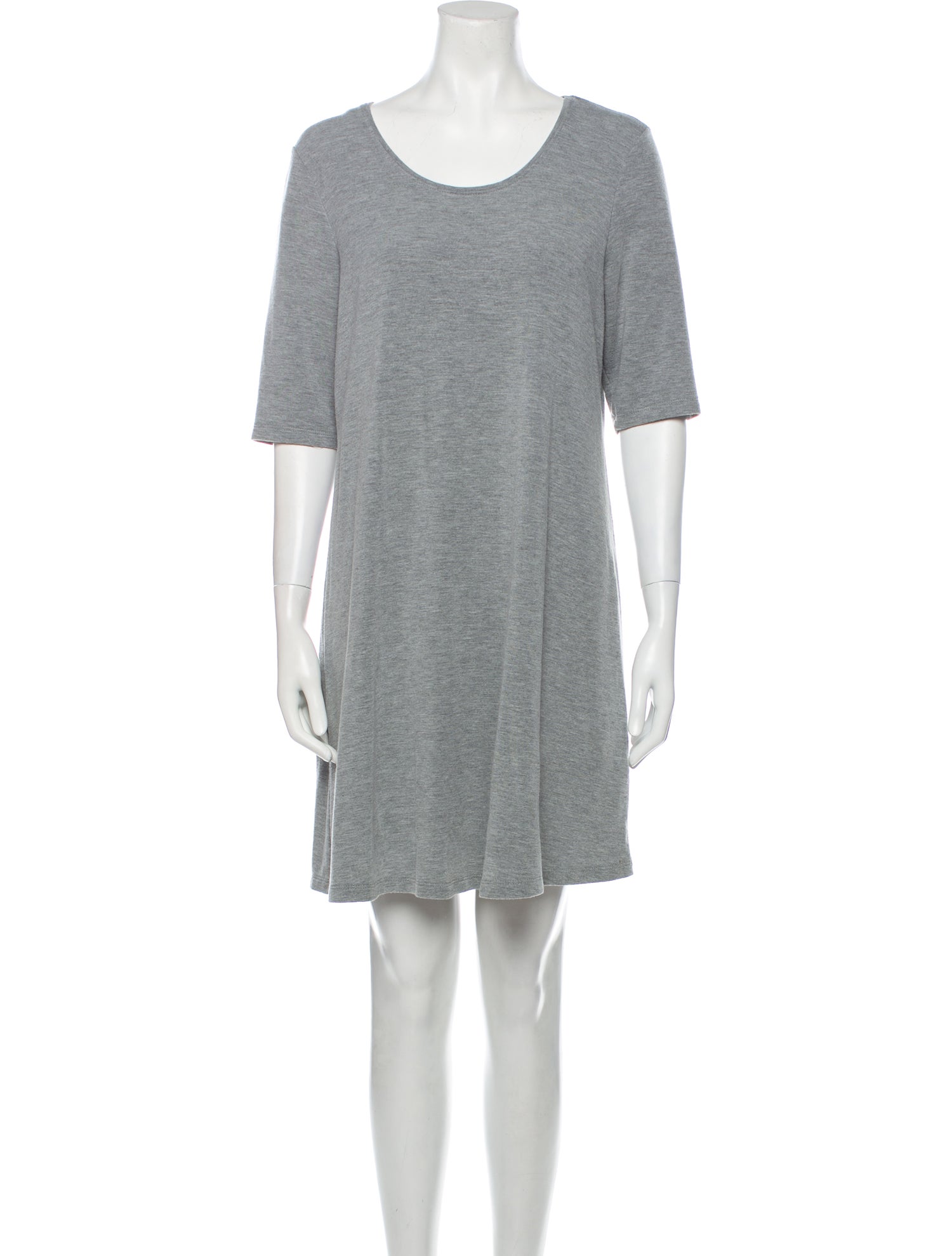 Cynthia Rowley Scoop Neck Mini Dress