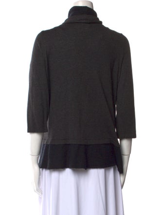 Cynthia Rowley Mock Neck Sweater