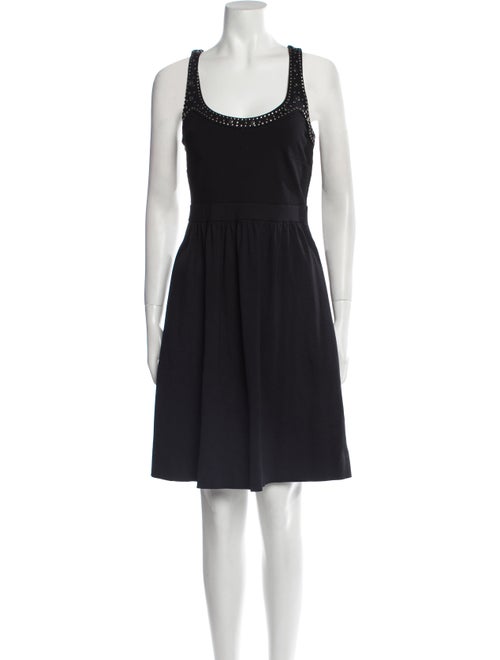 Cynthia Rowley Scoop Neck Knee-Length Dress
