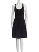 Cynthia Rowley Scoop Neck Knee-Length Dress
