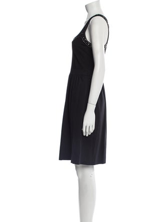 Cynthia Rowley Scoop Neck Knee-Length Dress