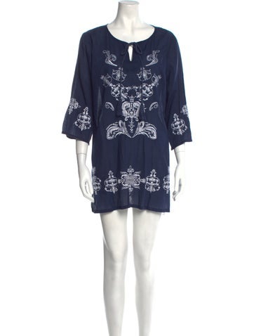 Cynthia Rowley Dresses Patterned Mini Dress M