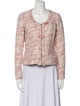 Cynthia Rowley Tweed Pattern Evening Jacket
