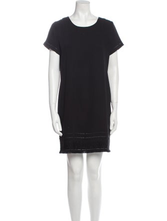 Cynthia Rowley Scoop Neck Mini Dress