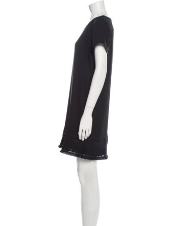 Cynthia Rowley Scoop Neck Mini Dress