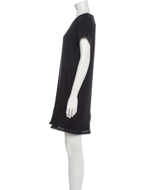 Cynthia Rowley Scoop Neck Mini Dress