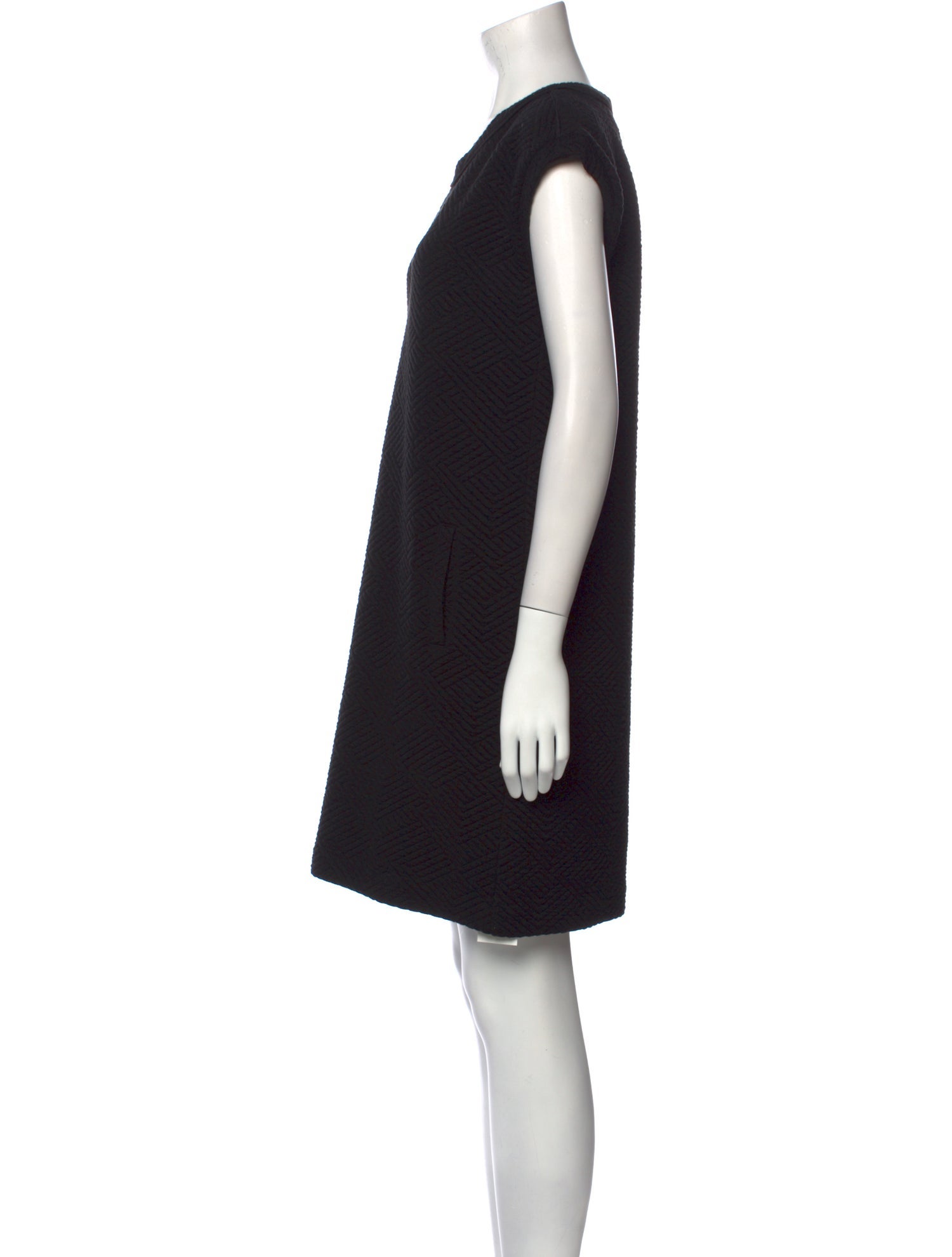 Cynthia Rowley Scoop Neck Mini Dress