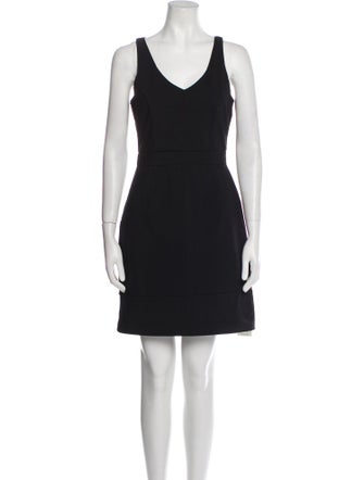 Cynthia Rowley V-Neck Mini Dress