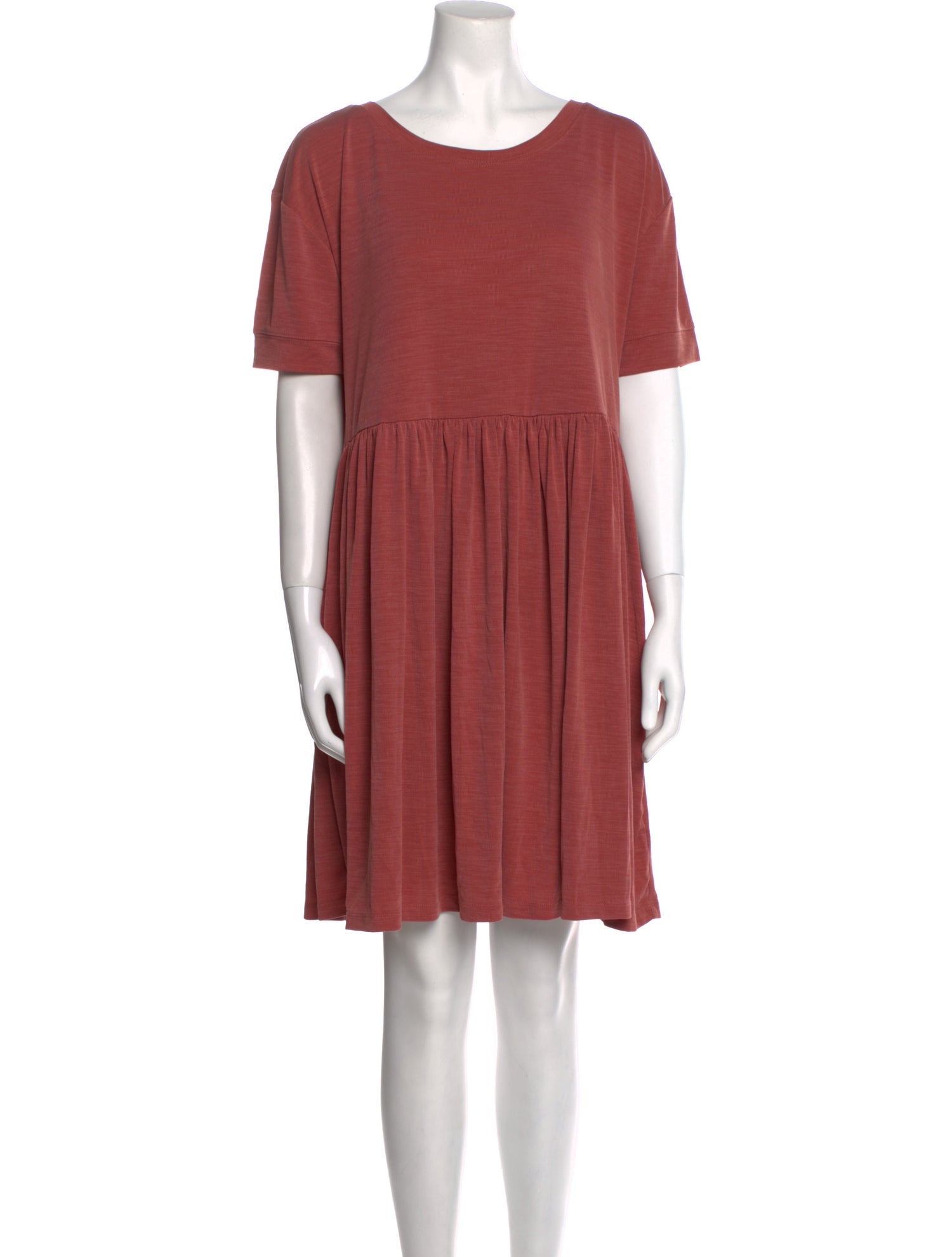 Cynthia Rowley Scoop Neck Mini Dress